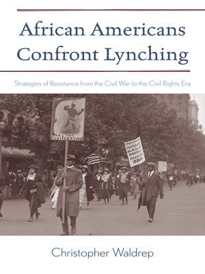 cover image of African Americans Confront Lynching